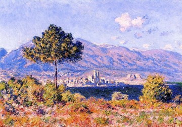  Plate Art - Vue d’Antibes depuis le Plateau Claude Monet